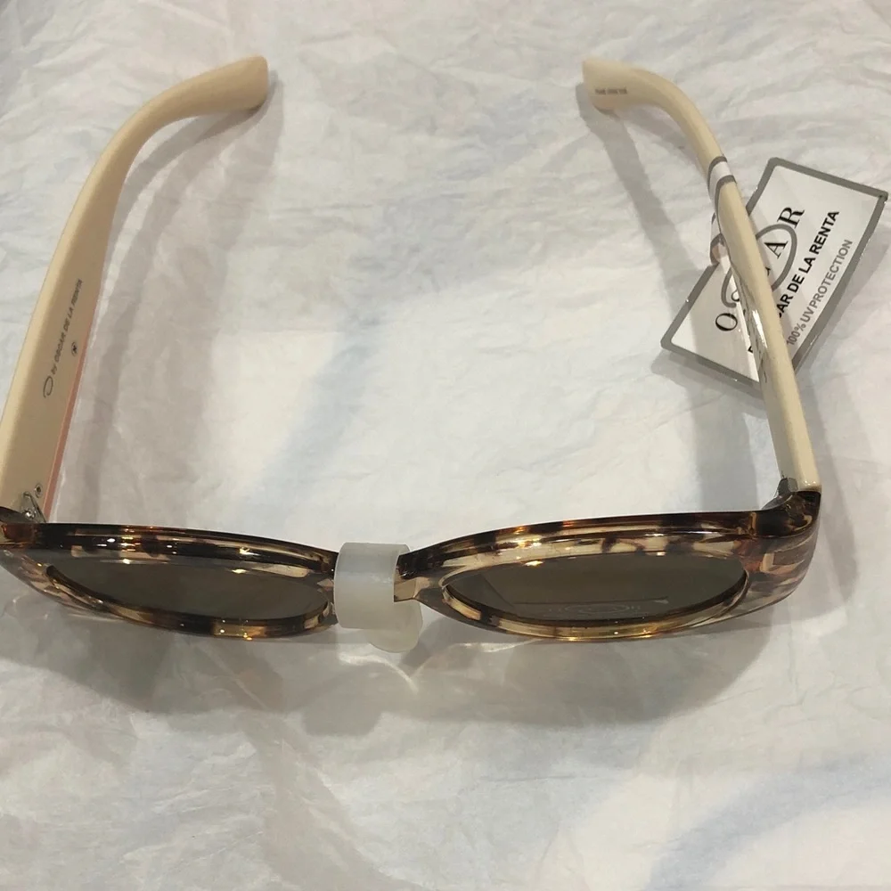 Oscar brown tortoiseshell oval‎ sunglasses new